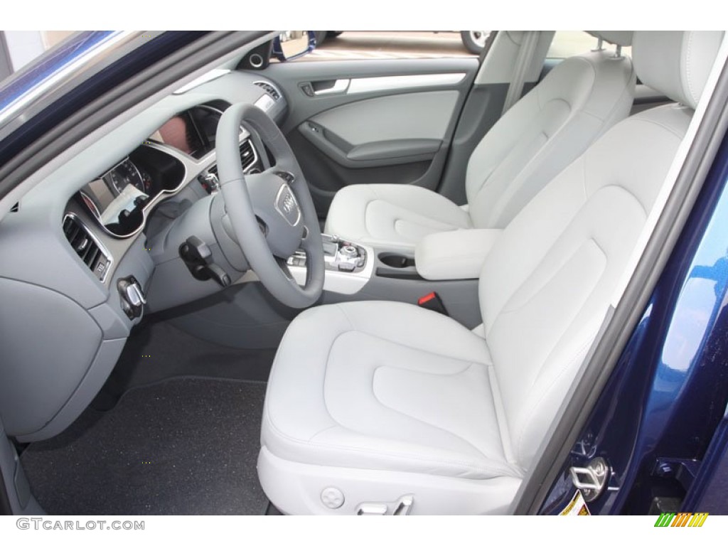 Titanium Gray Interior 2013 Audi A4 2.0T quattro Sedan Photo #67355720