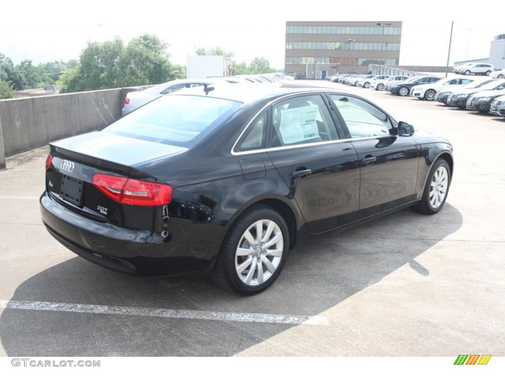 2013 A4 2.0T quattro Sedan - Brilliant Black / Velvet Beige/Moor Brown photo #8