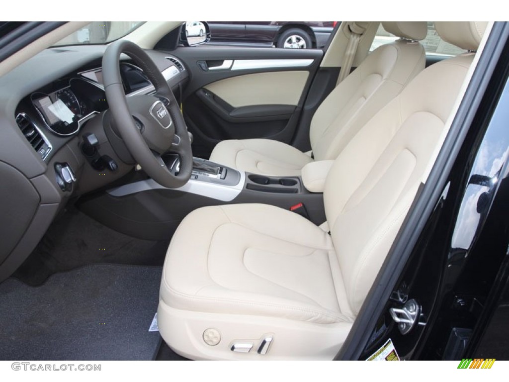 Velvet Beige/Moor Brown Interior 2013 Audi A4 2.0T quattro Sedan Photo #67356446
