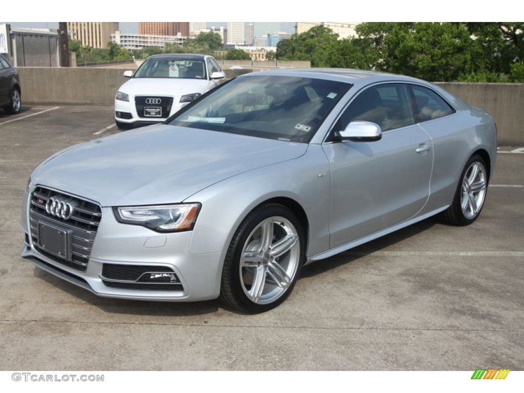 Ice Silver Metallic 2013 Audi S5 3.0 TFSI quattro Coupe Exterior Photo #67356671