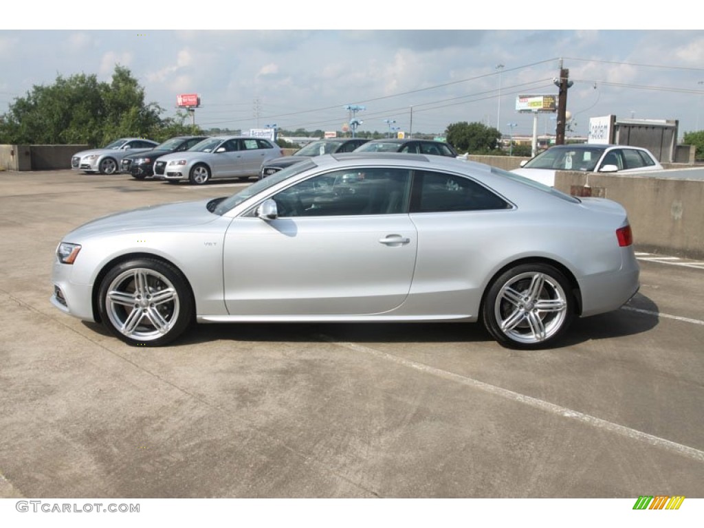 Ice Silver Metallic 2013 Audi S5 3.0 TFSI quattro Coupe Exterior Photo #67356688