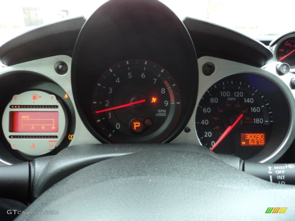 2009 Nissan 370Z Sport Touring Coupe Gauges Photo #67356734