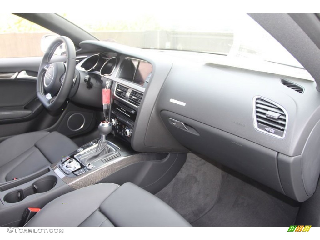 2013 Audi S5 3.0 TFSI quattro Coupe Black Dashboard Photo #67356857