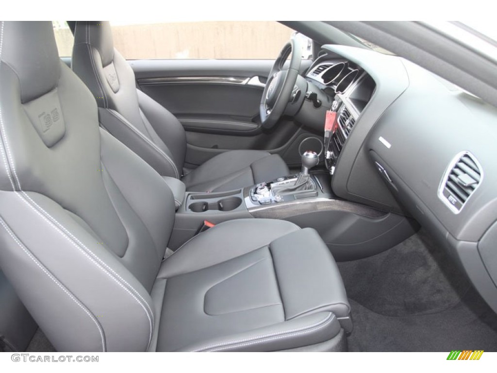 Black Interior 2013 Audi S5 3.0 TFSI quattro Coupe Photo #67356866