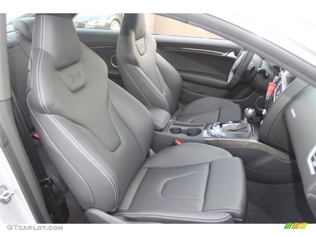 Black Interior 2013 Audi S5 3.0 TFSI quattro Coupe Photo #67356872