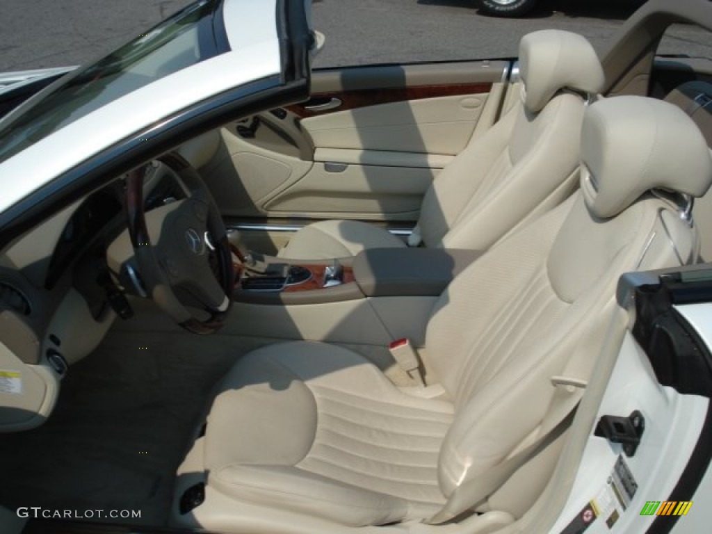 2011 SL 550 Roadster - Diamond White Metallic / Stone photo #11