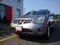 2011 Platinum Graphite Nissan Rogue SV AWD  photo #1