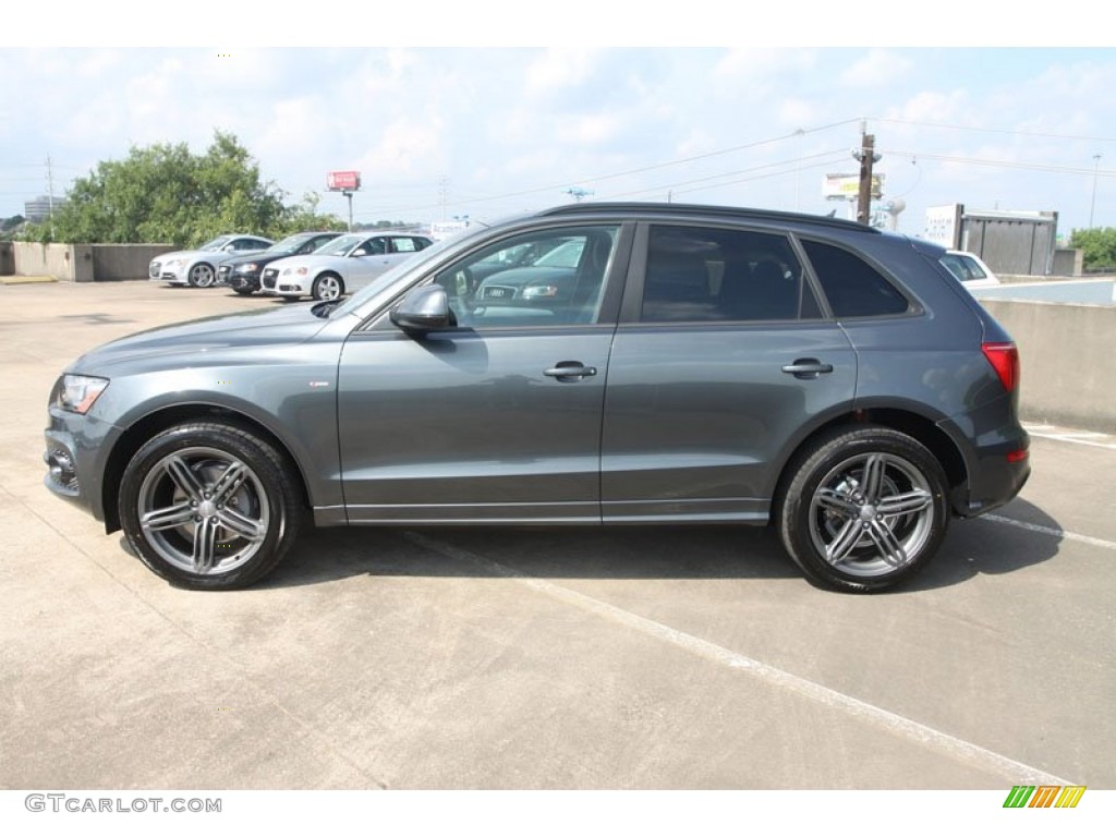 Daytona Gray Pearl Effect 2012 Audi Q5 3.2 FSI quattro Exterior Photo #67357820