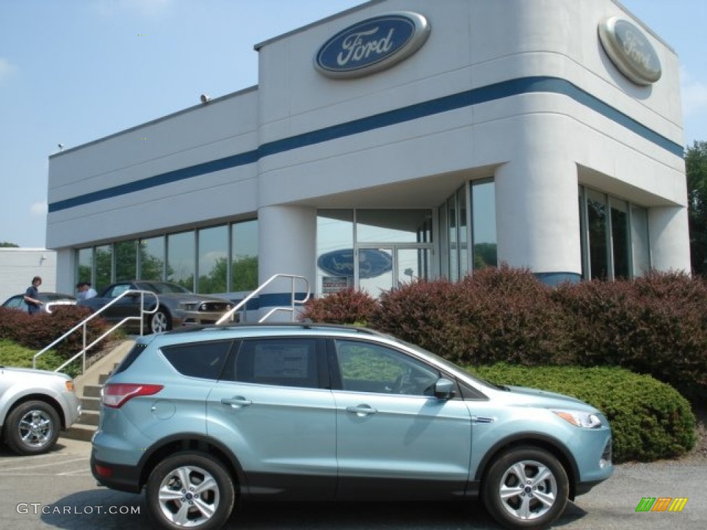 2013 Escape SE 1.6L EcoBoost - Frosted Glass Metallic / Charcoal Black photo #1