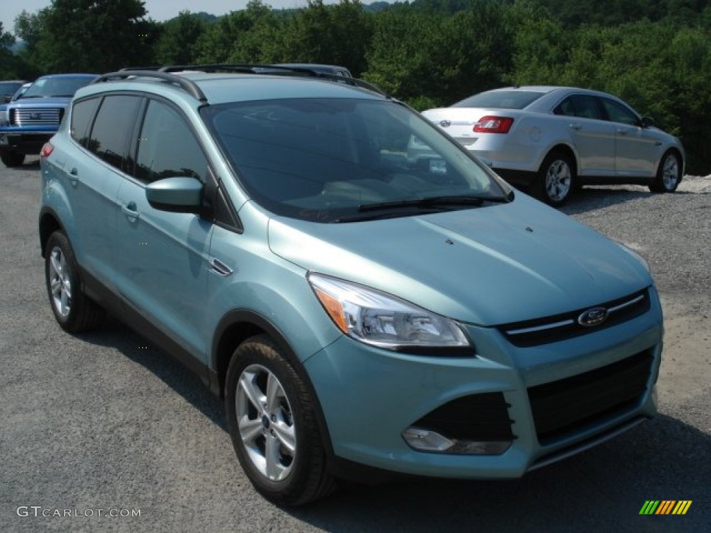 Frosted Glass Metallic 2013 Ford Escape SE 1.6L EcoBoost Exterior Photo #67358294