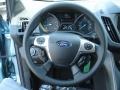 Charcoal Black Steering Wheel Photo for 2013 Ford Escape #67358396