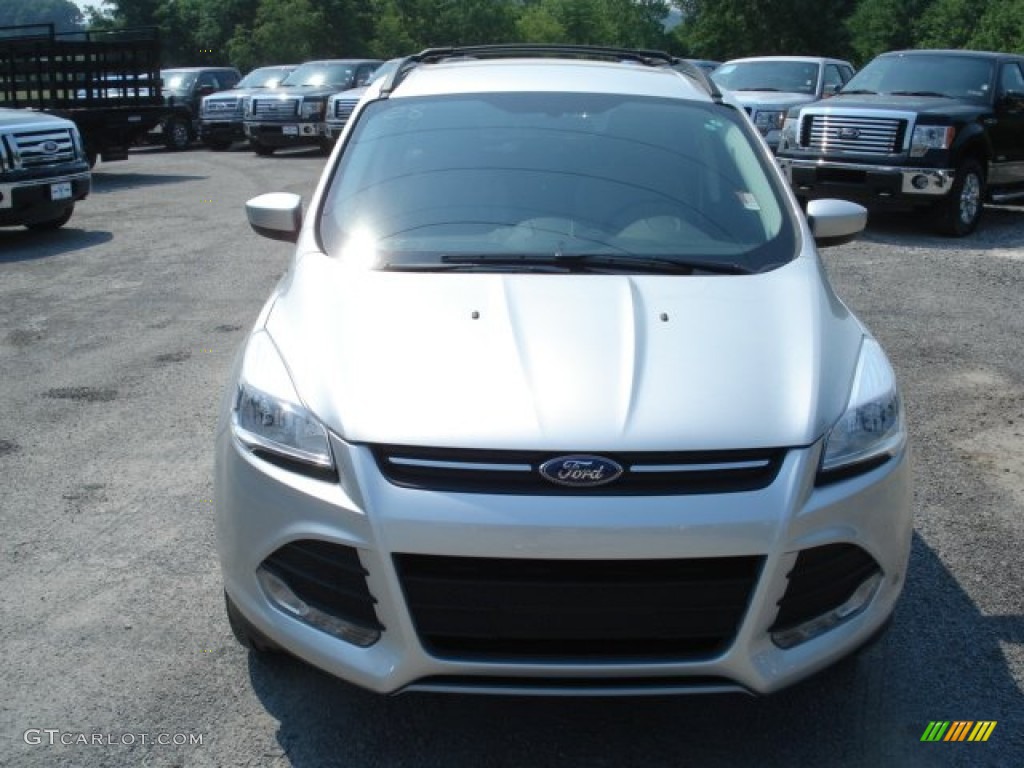 2013 Escape SE 1.6L EcoBoost 4WD - Ingot Silver Metallic / Medium Light Stone photo #3