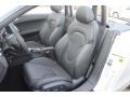 2012 Audi TT Black Interior Front Seat Photo