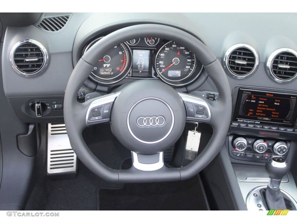 2012 Audi TT 2.0T quattro Roadster Steering Wheel Photos