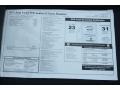 2012 Audi TT 2.0T quattro Roadster Window Sticker
