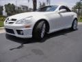 2009 Arctic White Mercedes-Benz SLK 350 Roadster  photo #2