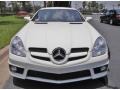 2009 Arctic White Mercedes-Benz SLK 350 Roadster  photo #3