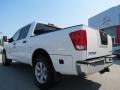 2012 Blizzard White Nissan Titan SV Crew Cab  photo #3