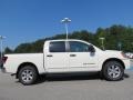 2012 Blizzard White Nissan Titan SV Crew Cab  photo #6