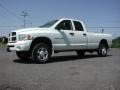 2004 Bright White Dodge Ram 2500 Laramie Quad Cab 4x4  photo #1