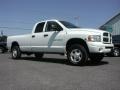 2004 Bright White Dodge Ram 2500 Laramie Quad Cab 4x4  photo #21