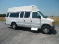 Oxford White - E Series Van E350 Passenger Commercial Photo No. 4