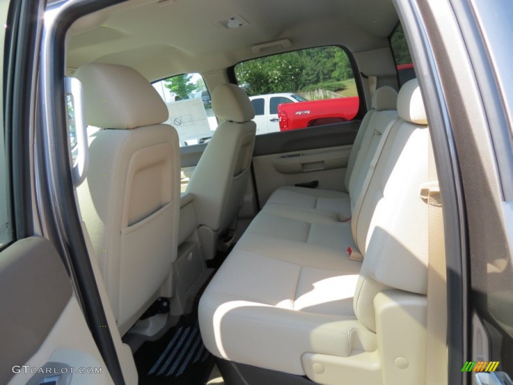 2012 Silverado 1500 LT Crew Cab - Mocha Steel Metallic / Light Cashmere/Dark Cashmere photo #12