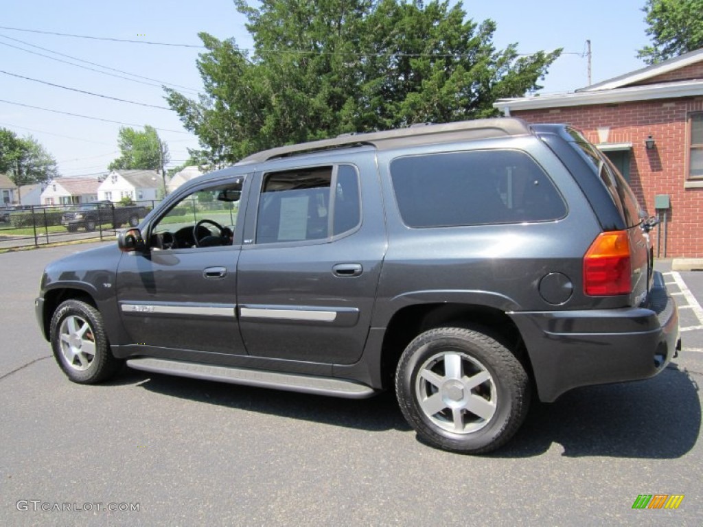 2004 Envoy SLT 4x4 - Carbon Metallic / Medium Pewter photo #4