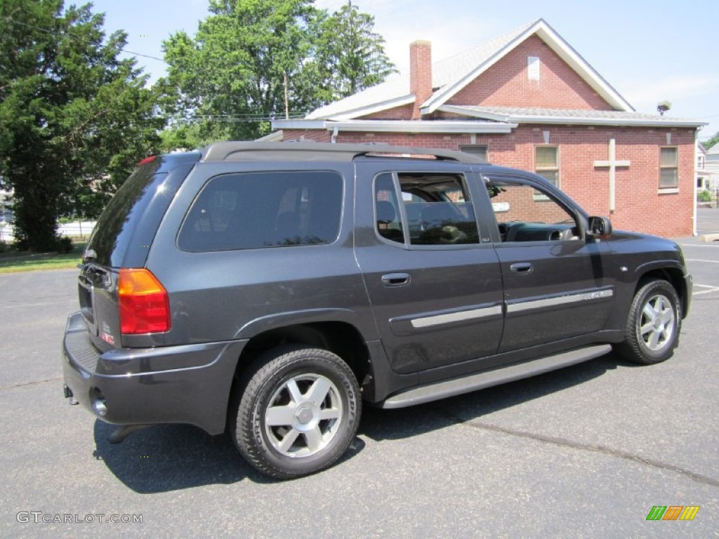 2004 Envoy SLT 4x4 - Carbon Metallic / Medium Pewter photo #8