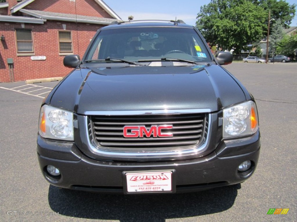 2004 Envoy SLT 4x4 - Carbon Metallic / Medium Pewter photo #12
