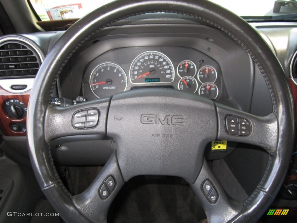 2004 Envoy SLT 4x4 - Carbon Metallic / Medium Pewter photo #26