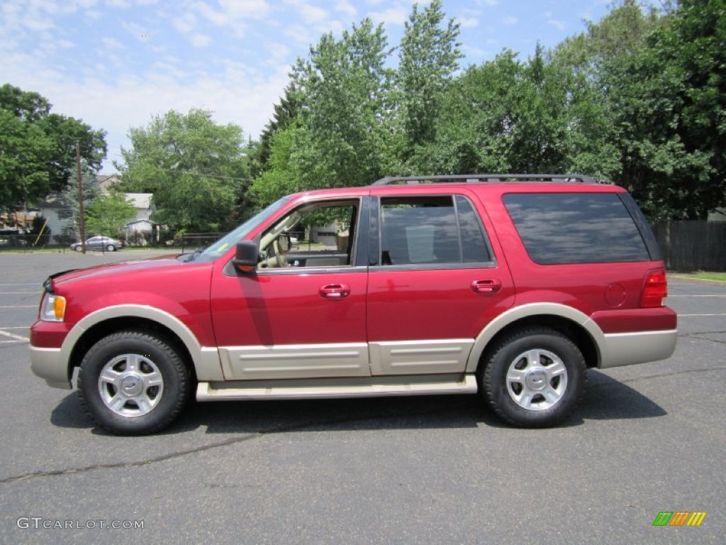 Redfire Metallic 2005 Ford Expedition Eddie Bauer 4x4 Exterior Photo #67363931