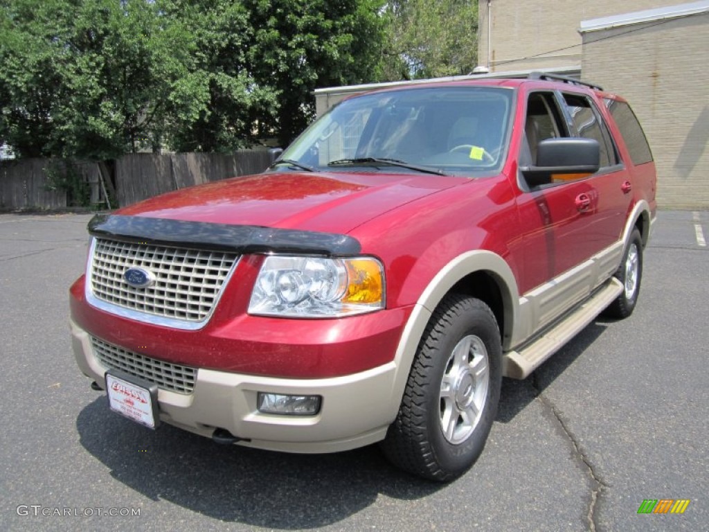 Redfire Metallic 2005 Ford Expedition Eddie Bauer 4x4 Exterior Photo #67363940