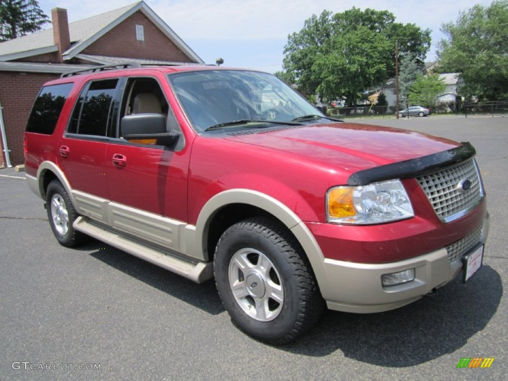 Redfire Metallic 2005 Ford Expedition Eddie Bauer 4x4 Exterior Photo #67364036