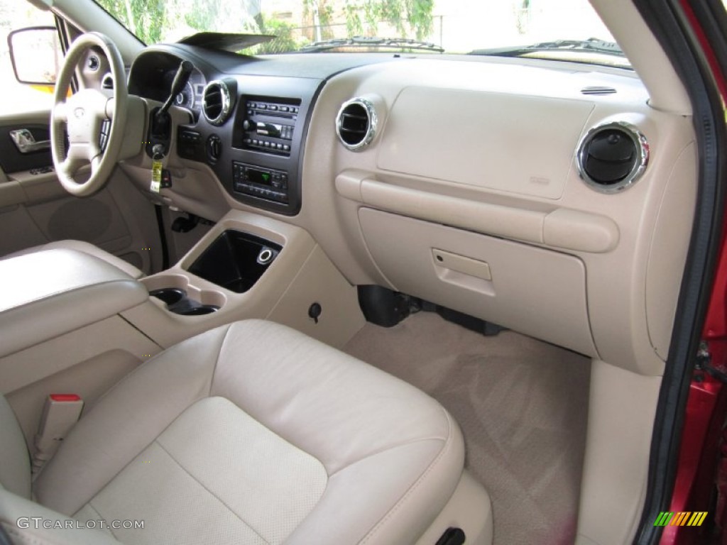 2005 Ford Expedition Eddie Bauer 4x4 Medium Parchment Dashboard Photo #67364087