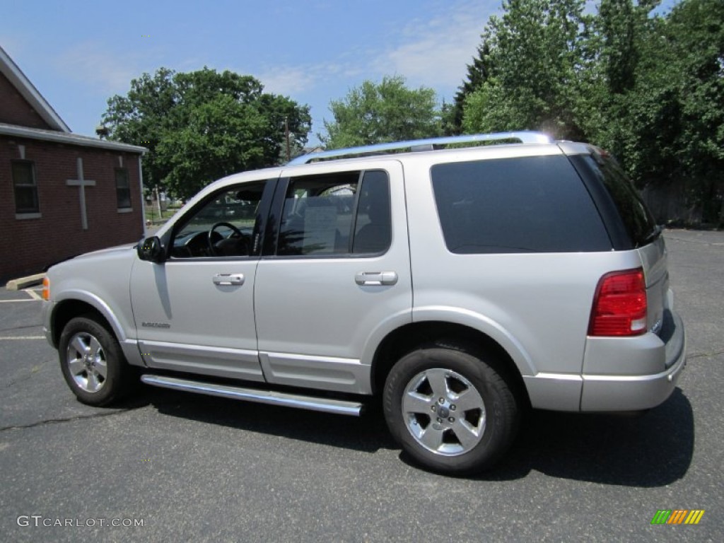 2004 Explorer Limited AWD - Silver Birch Metallic / Midnight Grey photo #4