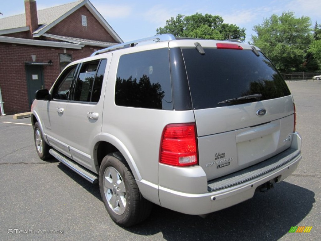 2004 Explorer Limited AWD - Silver Birch Metallic / Midnight Grey photo #5