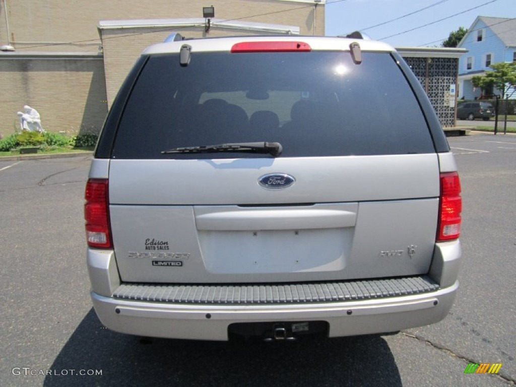 2004 Explorer Limited AWD - Silver Birch Metallic / Midnight Grey photo #6