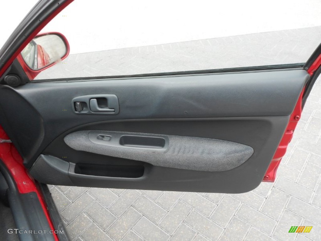 2000 Civic EX Coupe - Milano Red / Dark Gray photo #15