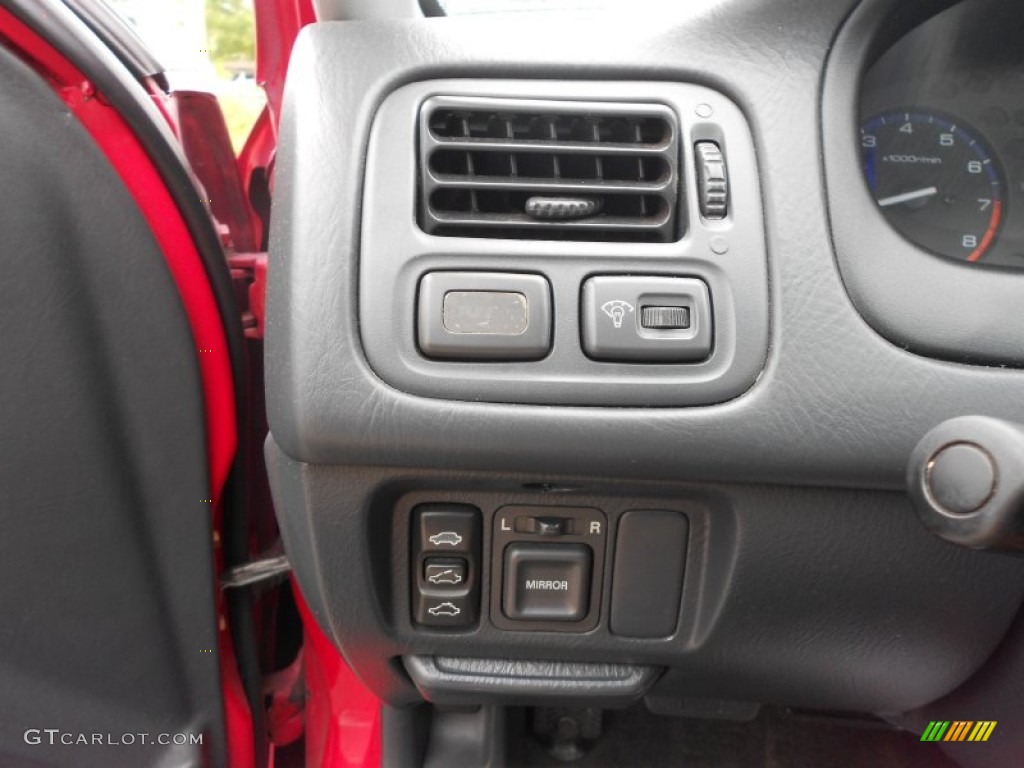 2000 Civic EX Coupe - Milano Red / Dark Gray photo #25