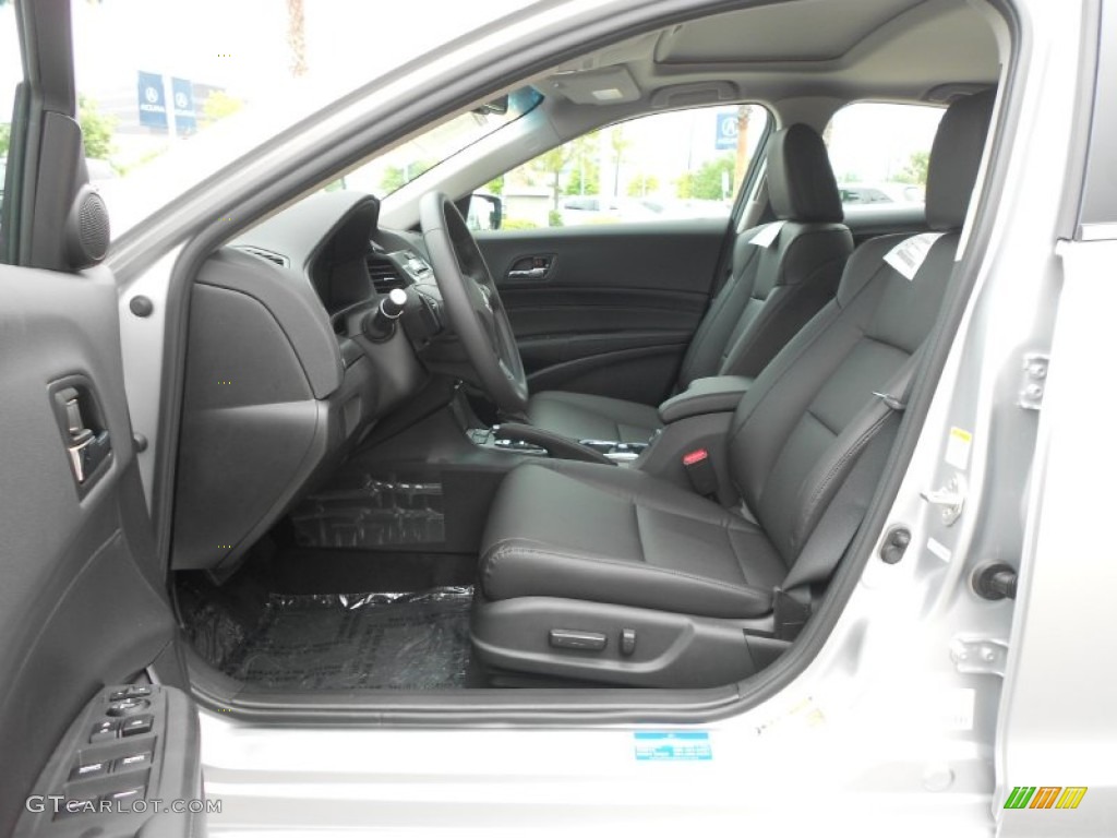 Ebony Interior 2013 Acura ILX 2.0L Premium Photo #67366256