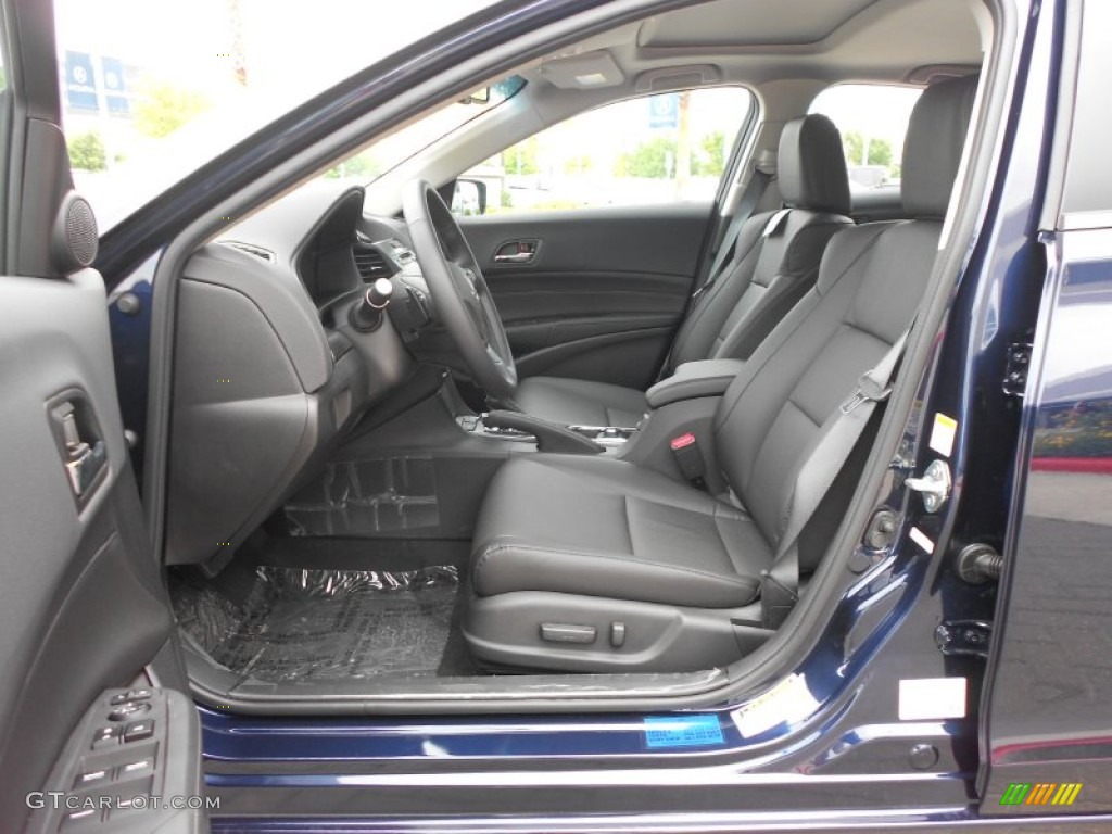Ebony Interior 2013 Acura ILX 2.0L Technology Photo #67366976