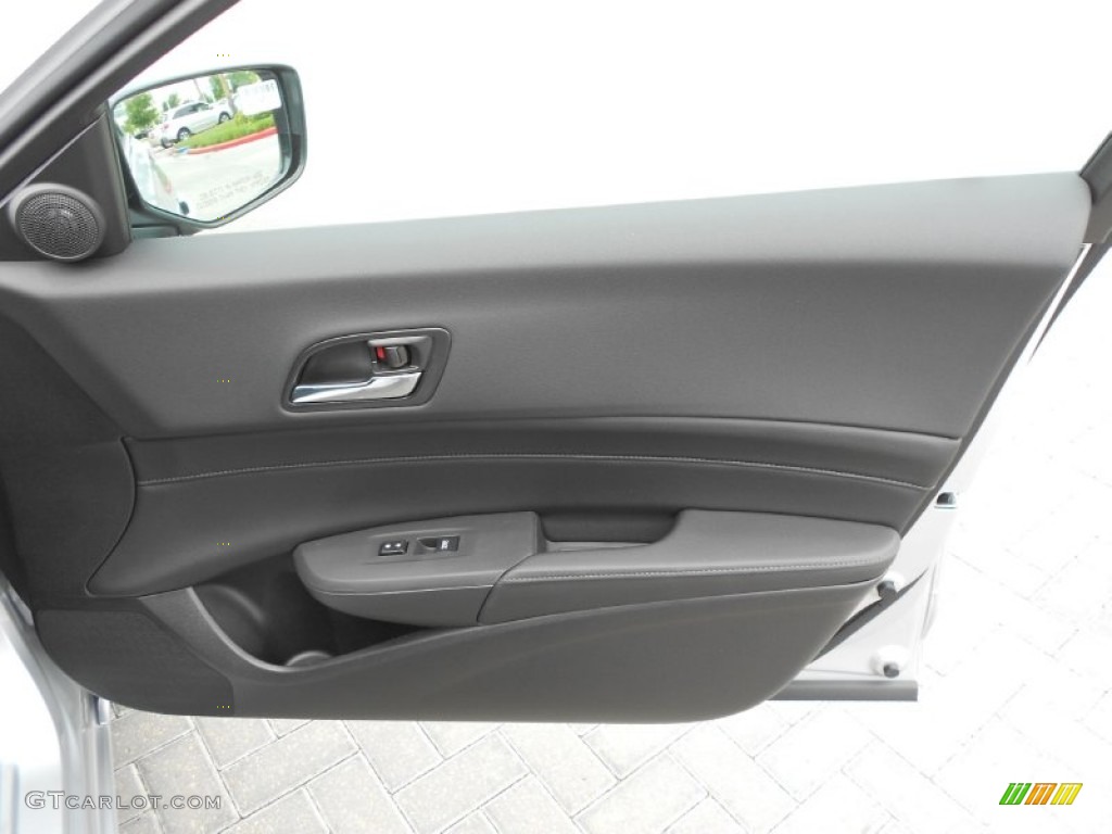 2013 Acura ILX 2.0L Premium Ebony Door Panel Photo #67367215