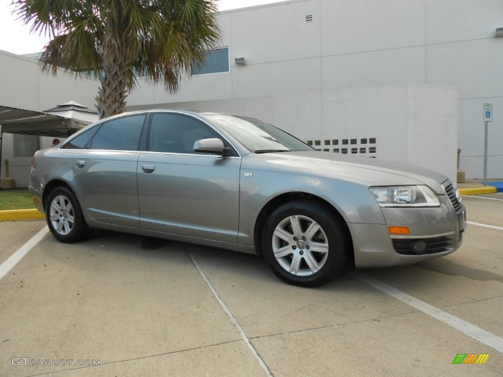 2006 A6 3.2 Sedan - Atlas Grey Metallic / Ebony photo #1