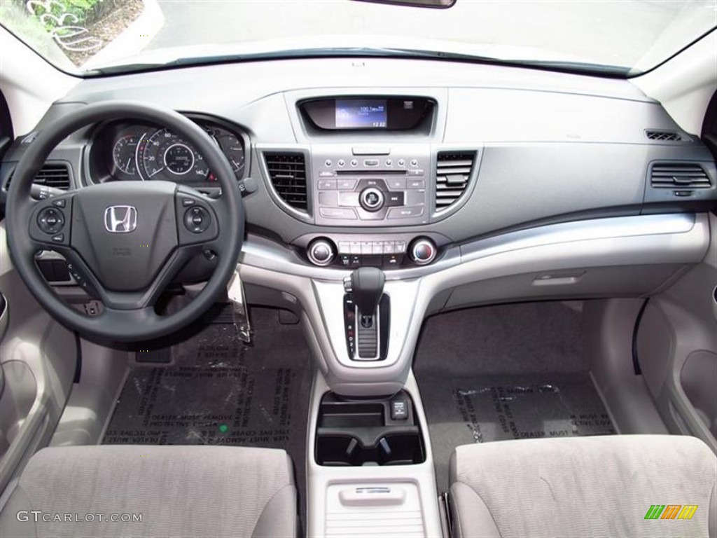 2012 Honda CR-V LX Gray Dashboard Photo #67368881