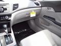 2012 Polished Metal Metallic Honda Civic LX Sedan  photo #7