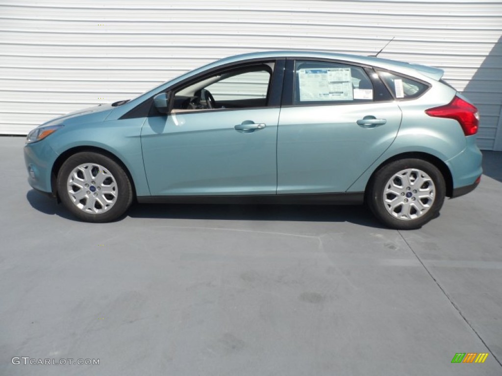Frosted Glass Metallic 2012 Ford Focus SE 5-Door Exterior Photo #67369802