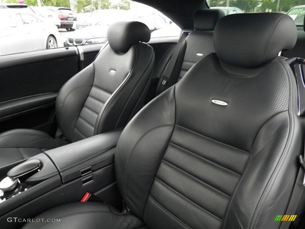 Black Interior 2008 Mercedes-Benz CL 63 AMG Photo #67370678