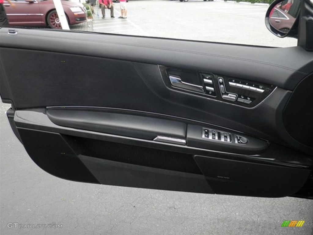 2008 Mercedes-Benz CL 63 AMG Black Door Panel Photo #67370687