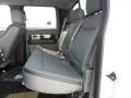 Platinum Steel Gray/Black Leather Rear Seat Photo for 2012 Ford F150 #67370795